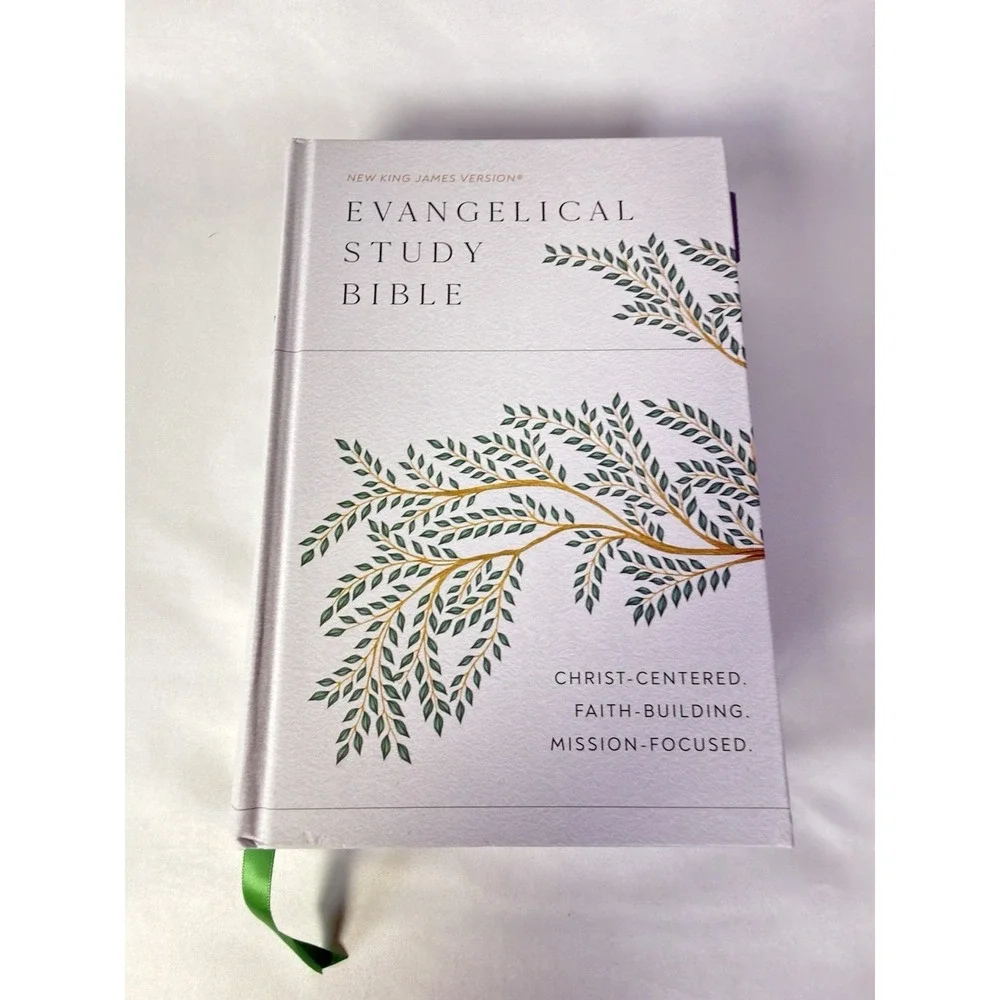 NKJV Evangelical Study Bible Christ-centered BRAND NEW in Shrink Wrap!!!